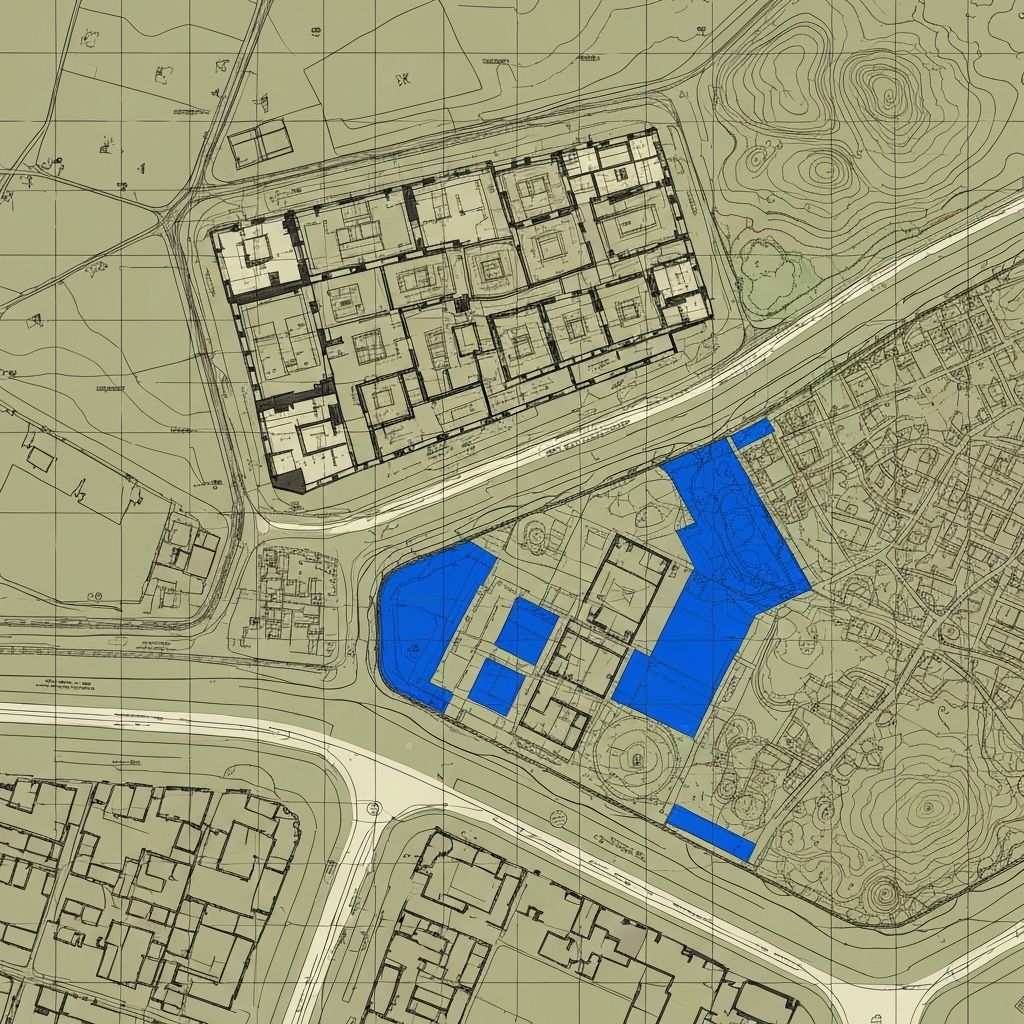 Visualização de análise urbana